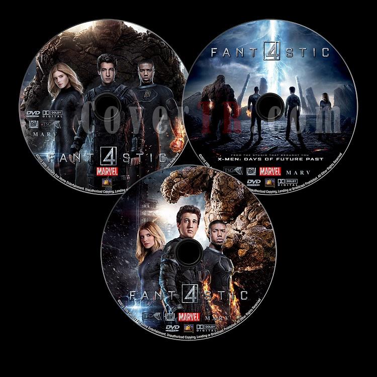 Fantastic Four - Custom Dvd Label - English [2015]-ffjpg