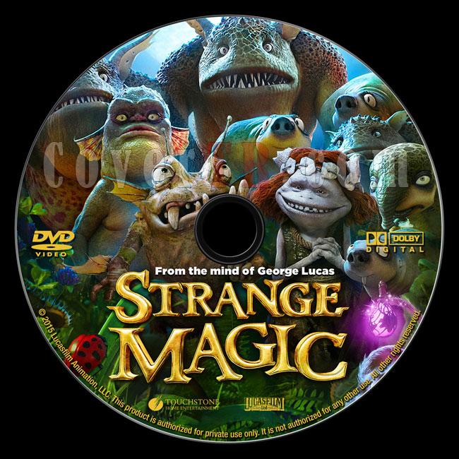 Strange Magic - Custom Dvd Label - English [2015]-strangejpg