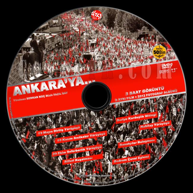 Ankara'ya - Custom Dvd Label  - Trke [2013]-ankarayajpg