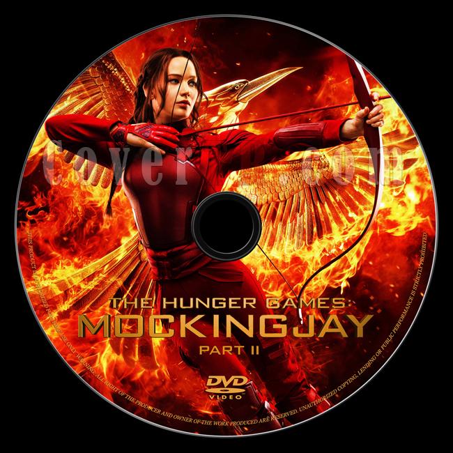 The Hunger Games: Mockingjay - Part 2 (Alk Oyunlar: Alayc Ku - Blm 2) - Custom Dvd Label - English [2015]-onizlemejpg