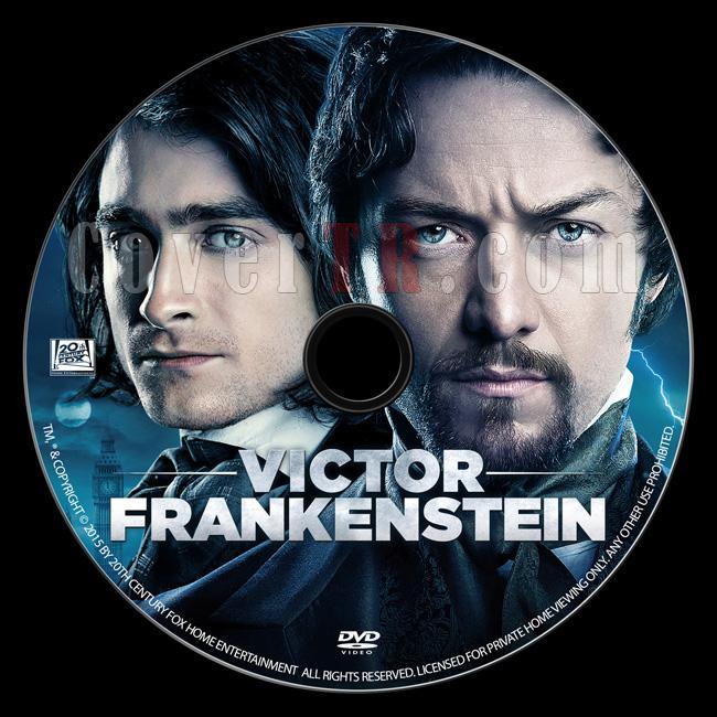 Victor Frankenstein - Custom Dvd Label - English [2015]-victor-frankenstein-dvd-label-jokerjpg