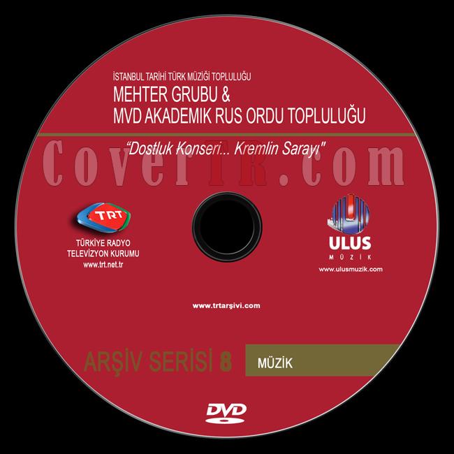 TRT Ariv Serisi - 08 Mehter Grubu & Mvd Akademik Rus Ordu Topluluu - Custom Dvd Label - Trke-trt-arsiv-serisi-08-mehter-grubu-mvd-akademik-rus-ordu-toplulugujpg