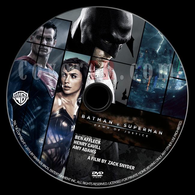 Batman v Superman: Dawn of Justice - Custom Dvd Label - English [2016]-batman-v-superman-dawn-justice-dvd-labeljpg