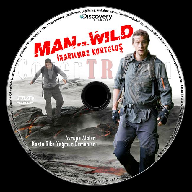 Man VS Wild (Discovery: inanlmaz Kurtulu) - Custom Dvd Label - Trke [2006]-discovery-inanilmaz-kurtulus-man-vs-wildjpg