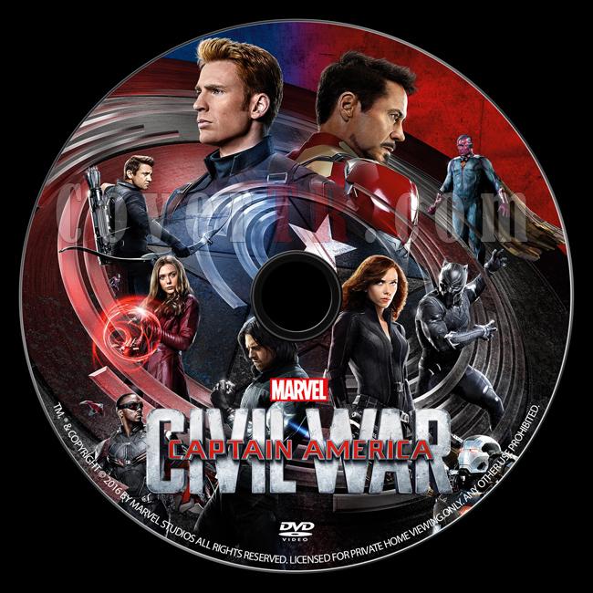 Captain America: Civil War - Custom Dvd Label - English [2016]-captain-america-civil-war-dvd-labeljpg