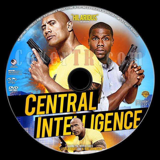 Central Intelligence - Custom Dvd Label - English [2016]-1jpg