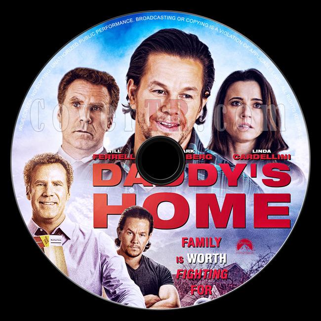 Daddy's Home - Custom Dvd Label - English [2015]-2jpg