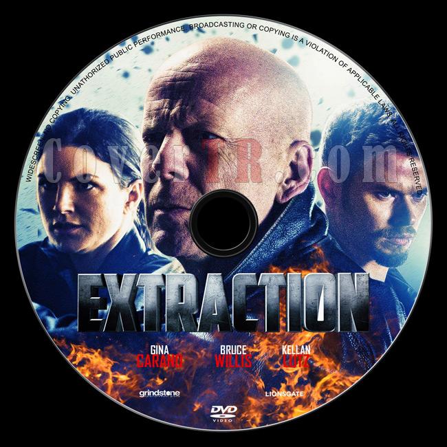 Extraction - Custom Dvd Label - English [2015]-2jpg