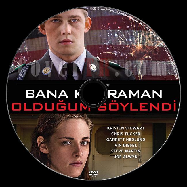 Billy Lynn's Long Halftime Walk (Bana Kahraman Olduum Sylendi) - Custom Dvd Label - Trke [2016]-2jpg