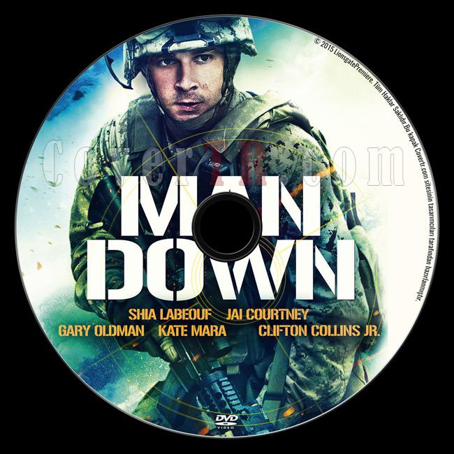 Man Down - Custom Dvd Label - Trke [2015]-previewjpg