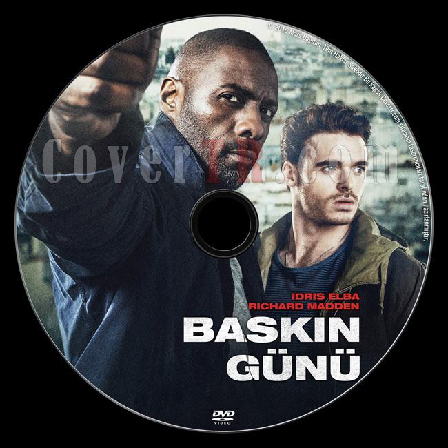 Bastille Day (Baskn Gn) - Custom Dvd Label - Trke [2016]-previewjpg