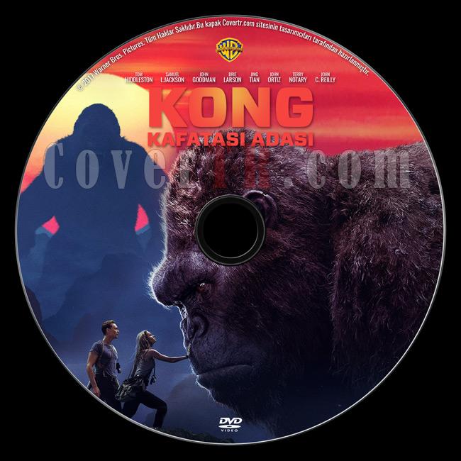 Kong: Skull Island - (Kong: Kafatas Adas) - Custom Dvd Label - Trke [2017]-previewjpg