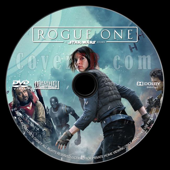 Rogue One: A Star Wars Story (Rogue One: Bir Star Wars Hikayesi) - Custom Dvd Label - English [2016]-onizlemejpg