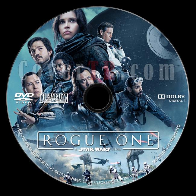 Rogue One: A Star Wars Story (Rogue One: Bir Star Wars Hikayesi) - Custom Dvd Label - English [2016]-onizlemejpg