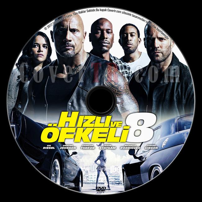 The Fate Of The Furious (Hzl ve fkeli 8) - Custom Dvd Label - Trke [2017]-previewjpg