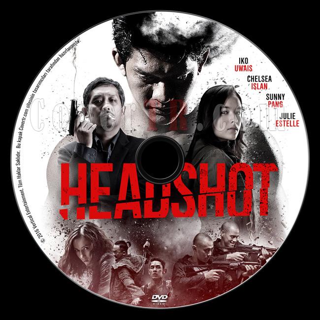 Headshot - Custom Dvd Label - Trke [2016]-previewjpg