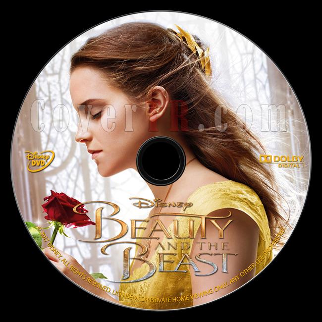 Beauty and the Beast (Gzel ve irkin) - Custom Dvd Label - English [2017]-onizlemejpg