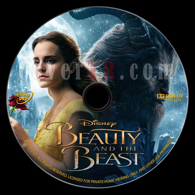 Beauty and the Beast (Gzel ve irkin) - Custom Dvd Label - English [2017]-onizlemejpg