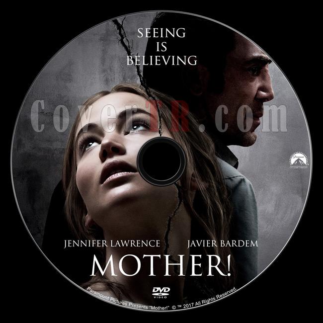 Mother! - Custom Dvd Label - English [2017]-1jpg