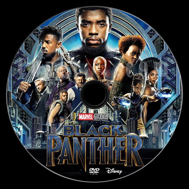 Black Panther - Custom Dvd Label - English [2017]-dvd1jpg