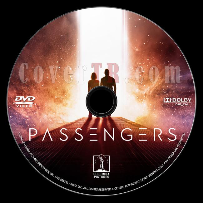 Passengers (Uzay Yolcular) - Custom Dvd Label - English [2016]-onizlemejpg