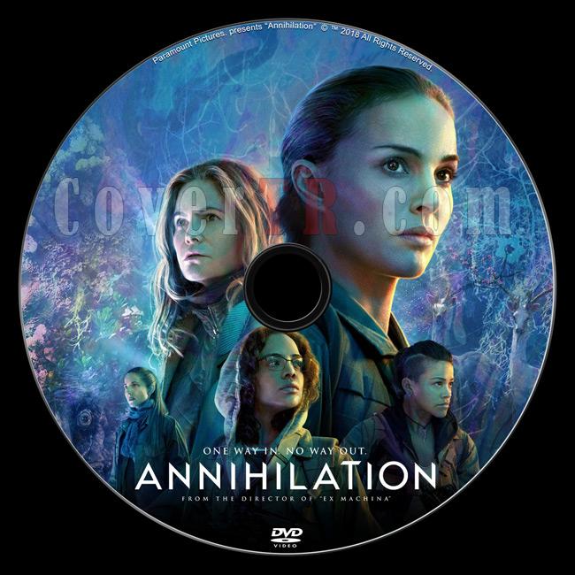 Annihilation (Yok Olu) - Custom Dvd Label - English [2018]-1jpg