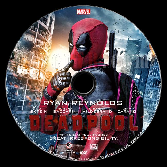 Deadpool - Custom Dvd Label - English [2016]-02jpg