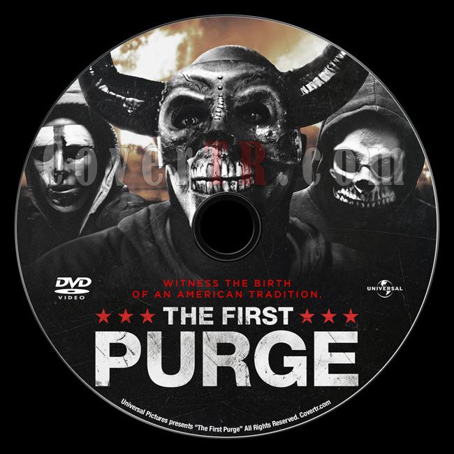 The First Purge (lk Arnma Gecesi) - Custom Dvd Label - English [2018]-03jpg