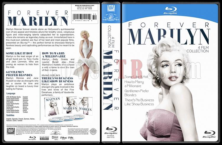 Forever Marilyn (4 Film Collection) - Custom Dvd Cover Box Set - English-mariliynjpg