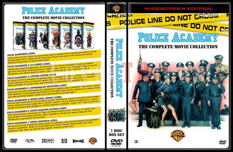 Police Academy (The Complete Movie Collection) - Custom Dvd Cover Box Set - Trke [1984-1994]-police-academy-collection-polis-akademisi-koleksiyonujpg