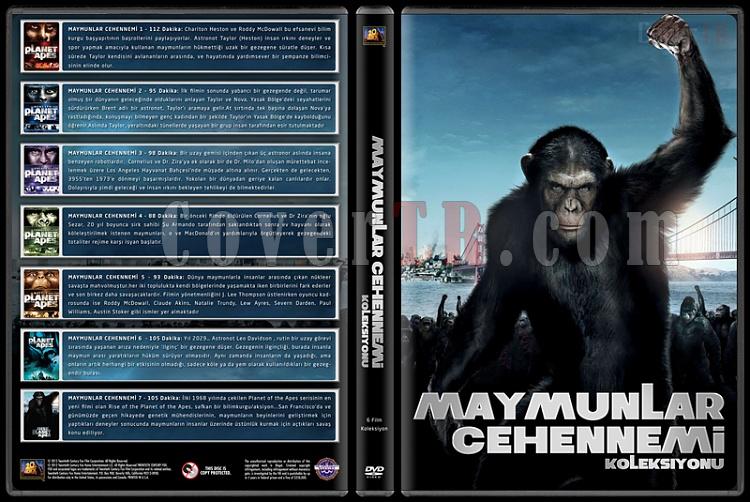 Maymunlar Cehennemi Koleksiyonu (1-7) - Custom Dvd Cover Box Set - Trke [1968-2011]-onizleme-1jpg