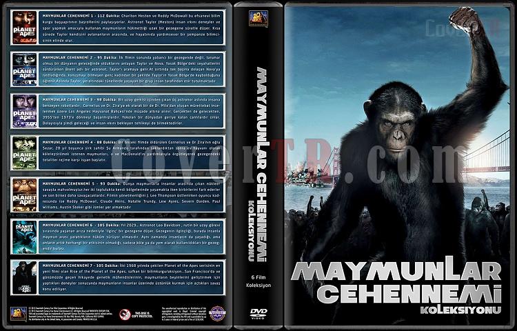 Maymunlar Cehennemi Koleksiyonu (1-7) - Custom Dvd Cover Box Set - Trke [1968-2011]-onizleme-bjpg