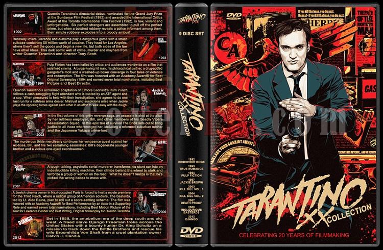 Quentin Tarantino Collection Custom Dvd Cover Box Set English 1992 12 Covertr