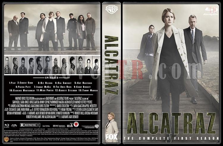 Alcatraz (Season 1) - Custom Dvd Cover Box Set - English [2012-?]-pozjpg