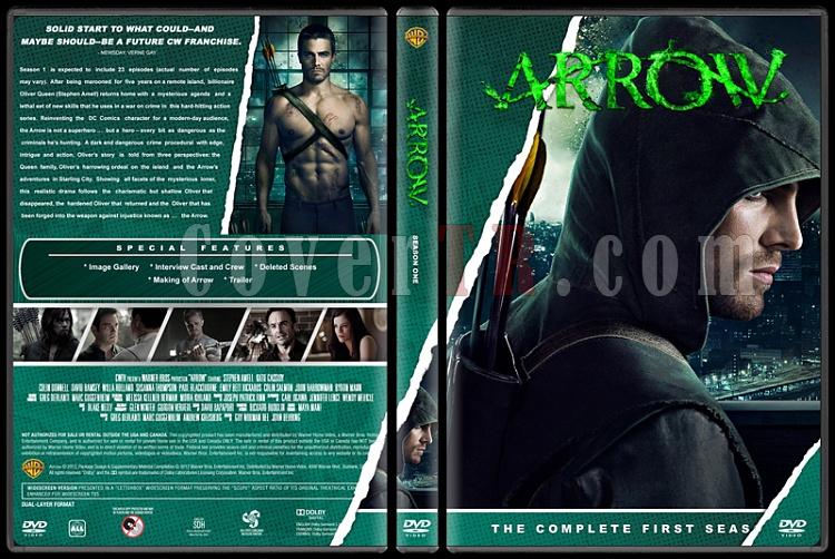 Arrow (Season 1) - Custom Dvd Cover - English [2012-?]-standardjpg