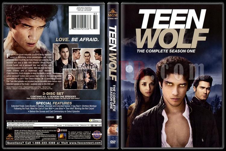 Teen Wolf (Season 1) - Scan Dvd Cover - English [2011-?]-teen-wolf-season-1-scan-dvd-coverjpg