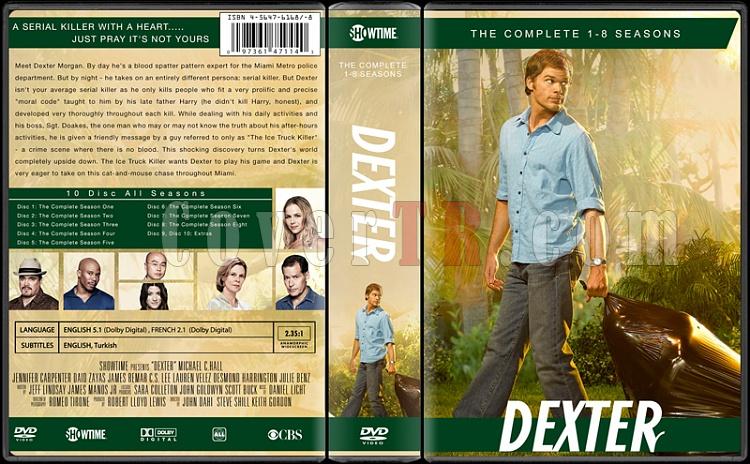 Dexter (Seasons 1-8) - Custom Dvd Cover Box Set - English [2006-2013]-dexter-1-8jpg