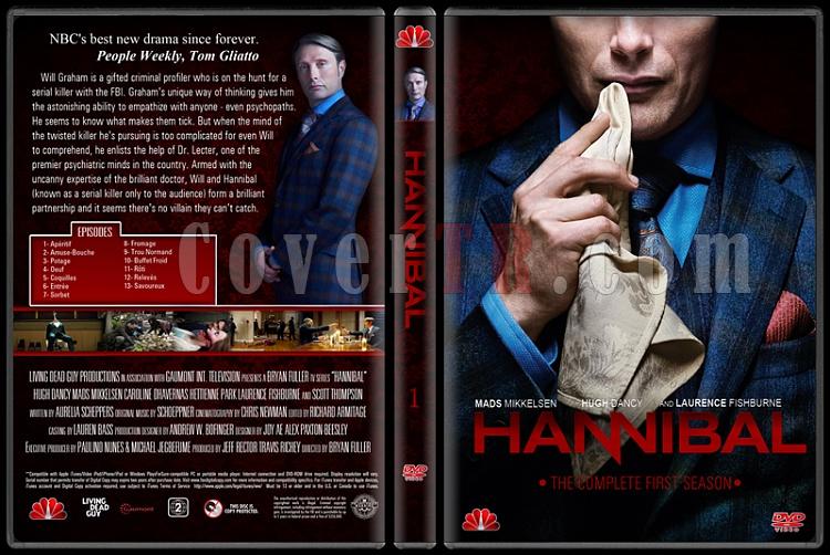 Hannibal (Season 1) - Custom Dvd Cover - English [2013-?]-standardjpg