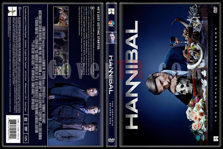 Hannibal (Season 1) - Custom Dvd Cover - English [2013]-hannibaljpg