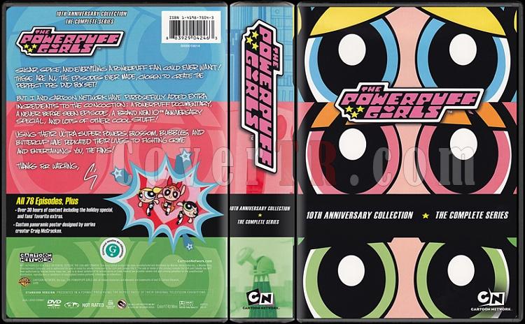 The Powerpuff Girls  - Scan Dvd Cover - English [1998-2005]-12disc-3520x2160-450-flatjpg