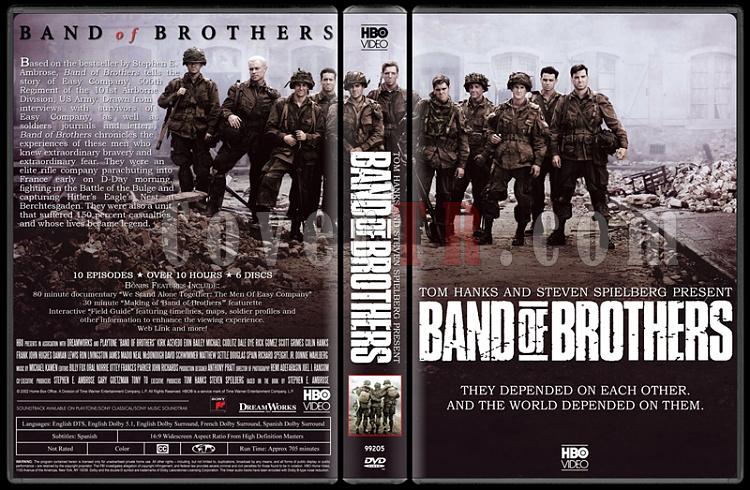 Band of Brothers (Kardeler Takm) - Custom Dvd Cover Box Set - English [2001]-bandjpg