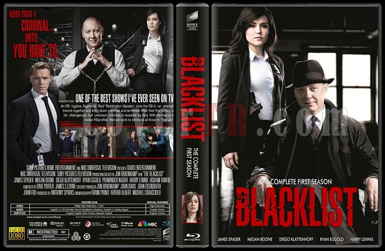 The Blacklist (Season 1) - Custom Dvd Cover - English [2014]-thin6jpg