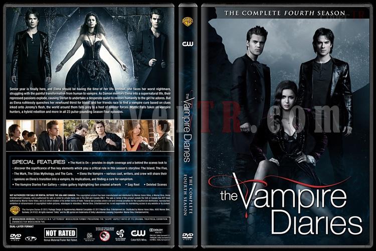 The Vampire Diaries (Season 4) - Custom Dvd Cover - English [2009-?]-vampire-diaries-season-4jpg