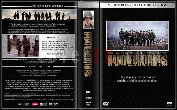 Band of Brothers (Kardeler Takm) - Custom Dvd Cover Box Set - English [2001]-band-brothersjpg