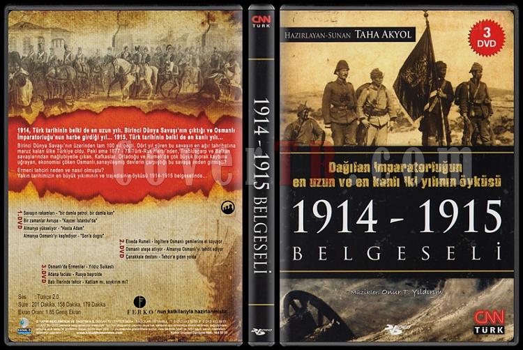 1914-1915 Belgeseli (Dvd 1-3) - Scan Dvd Cover Box Set - Trke [2015]-1914-1915-belgeselijpg