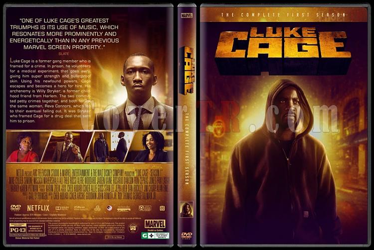 Luke Cage (Season 1) - Custom Dvd Cover Box Set - English [2016-?]-lukecagejpg