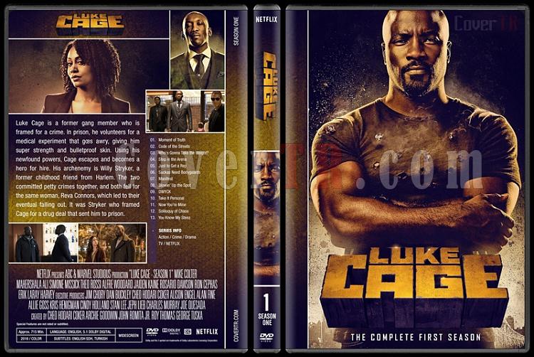 Luke Cage (Season 1) - Custom Dvd Cover - English [2016-?]-standardjpg