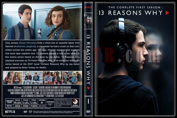 13 Reasons Why Season 1 Custom Dvd Cover Box Set English 17 Covertr