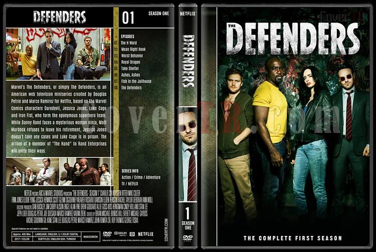 The Defenders (Season 1) - Custom Dvd Cover Box Set - English [2018-?]-1jpg