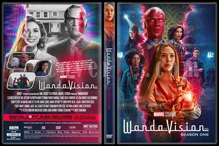 Wandavision (Season 1) - Custom Dvd Cover Box Set - English [2021]-1jpg